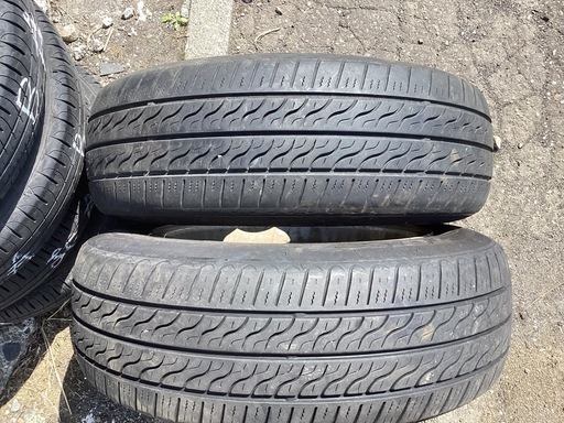 【売約済み】アルミホイール 15インチ 15×6.5JJ夏タイヤ 185/65R15 トーヨー 10年製