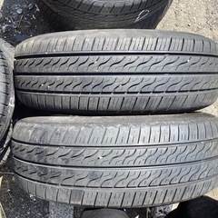 アルミホイール 15インチ 15×6.5JJ夏タイヤ 185/65R15 トーヨー 10年製の画像