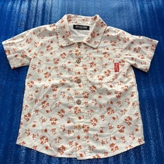 【NEO FACTORY】パームツリー柄シャツ【110】
