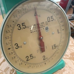 バネはかり　4kgまで対応の画像