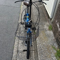 折り畳み式の中古自転車の画像