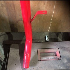 竹槍マフラー　取り付けステー付き　の画像