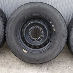 ハイエース用15インチ鉄ホイール4本セットの画像