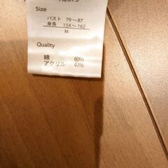 襟つきゆるニットの画像