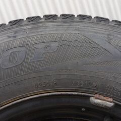 ハイエース用15インチ鉄ホイール4本セットの画像