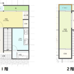 🉐5月内見特典家賃❣️月極🅿️3千円割引します❗️➕初期費用タダ😻大牟田市でお隣気にせず3LDK戸建で大型犬🐕と暮らしませんか？ 民泊OK❣️ − 福岡県