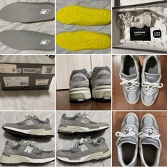 【本物 鑑定済】New Balance 992 "Gray"ニューバランス グレー 28.5の画像