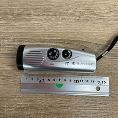 ラジオ付き懐中電灯　サイレン機能付きの画像