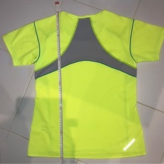 ２枚セット ASICS バックメッシュTシャツ M オレンジ/イエローの画像