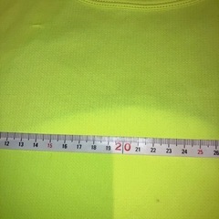 ２枚セット ASICS バックメッシュTシャツ M オレンジ/イエローの画像