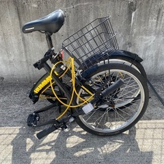 HUMMER 折りたたみ自転車 6段変速 20インチ 中古 自転車 買取 仙台 引取 ハマー の画像