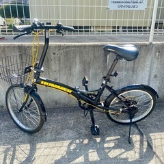 HUMMER 折りたたみ自転車 6段変速 20インチ 中古 自転車 買取 仙台 引取 ハマー の画像