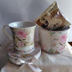 ロイヤルアーデンローズ柄コーヒーカップの画像