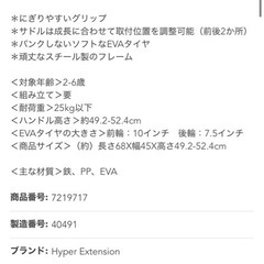 【最終価格】クラシック トライク ブルー 子供 三輪車 トイザらス限定の画像