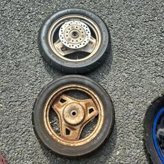 ホンダ　Gダッシュ　前後ホイールセット