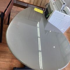 ★ジモティー割あり★伸長式ﾃｰﾌﾞﾙ/クリーニング済みHG-5580