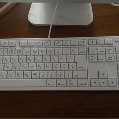 iMac（初期化済　ジャンク扱い）+キーボードの画像