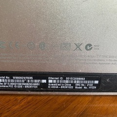iMac（初期化済　ジャンク扱い）+キーボードの画像