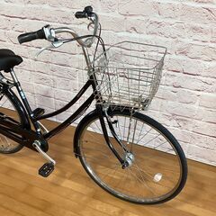 【大人用】整備済中古自転車 ブリヂストン 27型スクリッジ W型 黒色 <自転車のオオムラ 静岡店>の画像