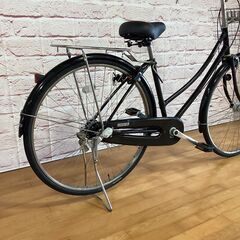 【大人用】整備済中古自転車 ブリヂストン 27型スクリッジ W型 黒色 <自転車のオオムラ 静岡店>の画像