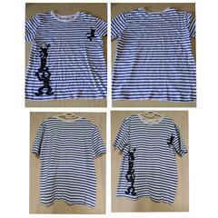 DISNEY ディズニー 半袖Tシャツ L キャラクタープリントの画像