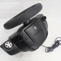ロジクール GT FORCE Pro LPRC-11000 箱 説明書付き 通電のみ確認済み プレイステーション2対応 Logicool ジャンク扱い 札幌市 白石区 東札幌の画像