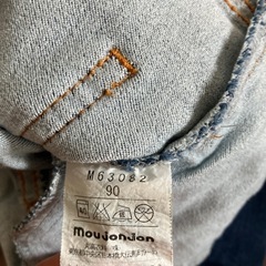 Moujonjon デニムパンツ 90サイズの画像