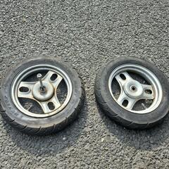 ホンダ　ライブディオ　前後ホイールセット