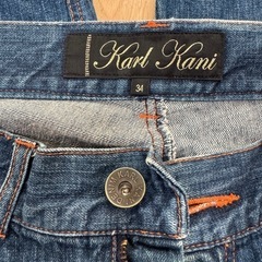 Karl Kani カールカナイ デニム ハーフの画像