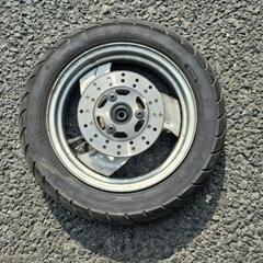 ヤマハ　スーパージョグZR　フロントホイール　