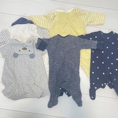 ベビー服　ロンパース　5点セット　50〜70cmの画像