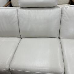 ★  北九州、福岡市周辺配送可【大塚家具】エルエス　セレブ　カウチ3人掛けソファ　70万位で購入　総本革　💳自社配送時🌟代引き可💳※現金、クレジット、スマホ決済対応※  【配送希望は要決済前問い合わせ】の画像