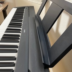 【極美品】ヤマハ　電子ピアノ　P45-B  フルセットの画像
