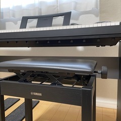 【極美品】ヤマハ　電子ピアノ　P45-B  フルセットの画像