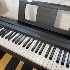 【極美品】ヤマハ　電子ピアノ　P45-B  フルセットの画像