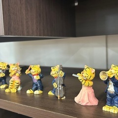 トラの演奏隊 6個セットの画像