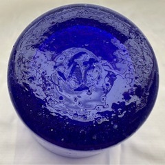 琉球グラス　濃いブルー　青の画像