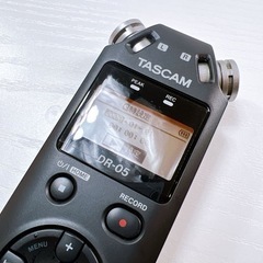 TASCAM DR-05 VERSION 2 リニアPCMレコーダーの画像
