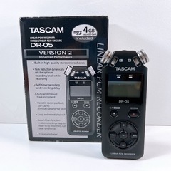 TASCAM DR-05 VERSION 2 リニアPCMレコーダー