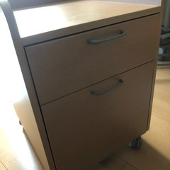 デスク下収納 キャスター付 の画像