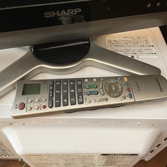値下げシャープ20インチテレビの画像