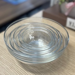 耐熱ガラスボウル　5個セット