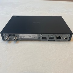 値下げ 【ほぼ新品】SHARP 4K チューナー  の画像
