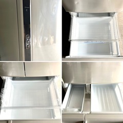 パナソニック 411ℓ 冷凍冷蔵庫 NR-E412V-N 2017年製の画像