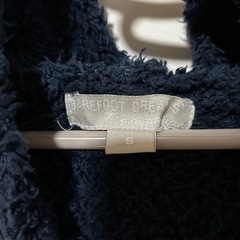 【RHマーク入り】 ロンハーマン フリース　ジャケットベアフット ネイビー ブルーの画像