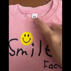 【90】スマイリーフェイスTシャツの画像