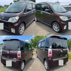 車検9年5月迄タントエグゼカスタムbluetoothナビETC禁煙車