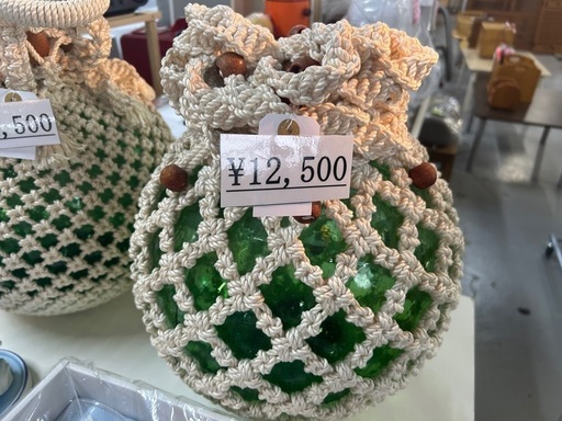 浮き玉/ボリュームのある編み付き