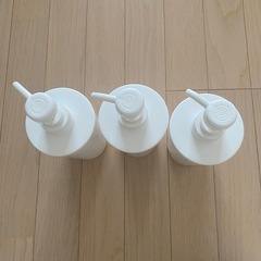 ポンプ式 シャンプーボトルディスペンサー 3個セットの画像
