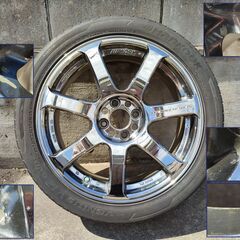 WORK EMOTION XT7 [WMB] 4H-100 7J+42 4本セット 値下げ可の画像